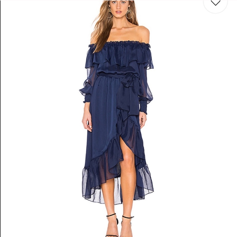 MISA Los Angeles Isadelle Dress in Navy